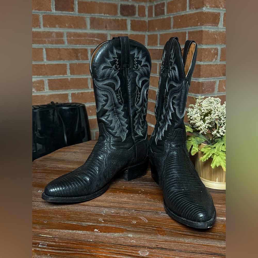 Dan Post Lizard Skin Cowboy Boots